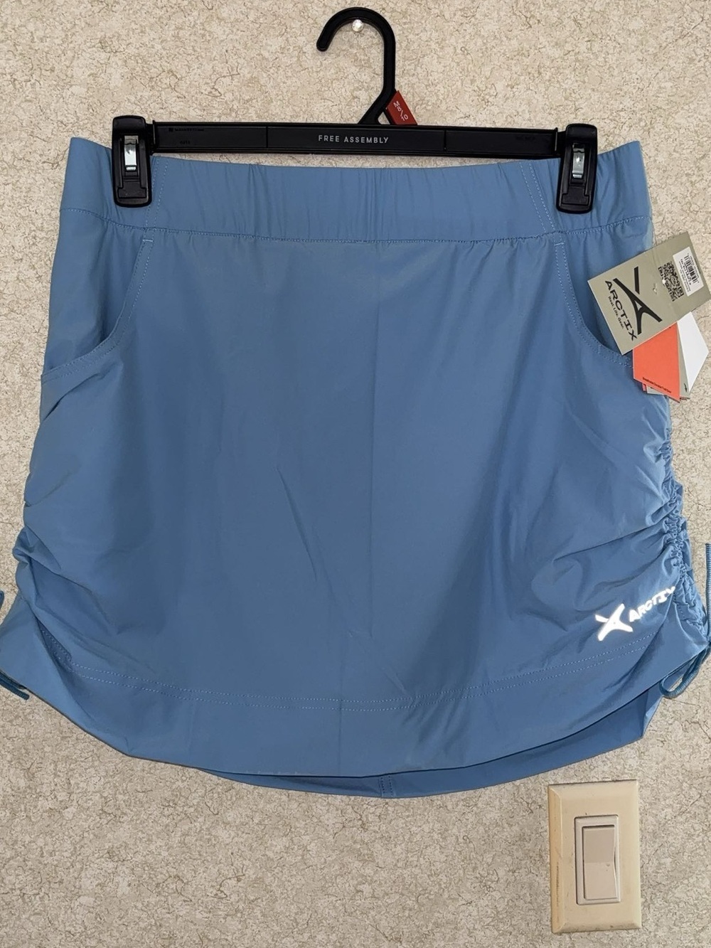 Arctix Sky Blue Skort with Side Drawstrings